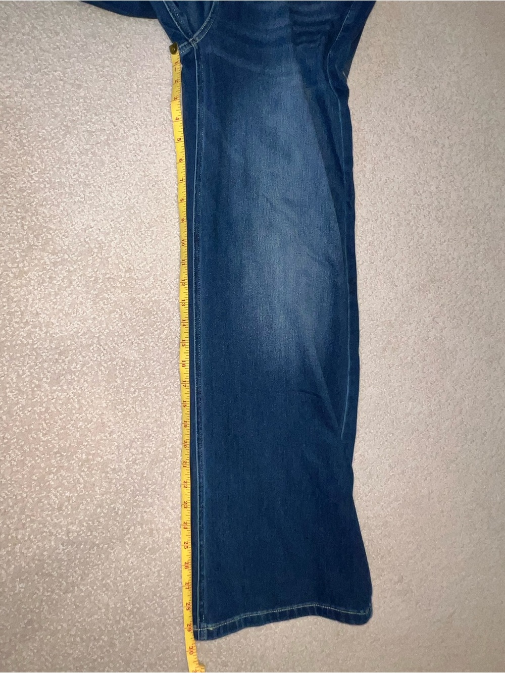 EUC Halara Asymmetric Waist Wide Leg Jeans - Picture 5 of 6